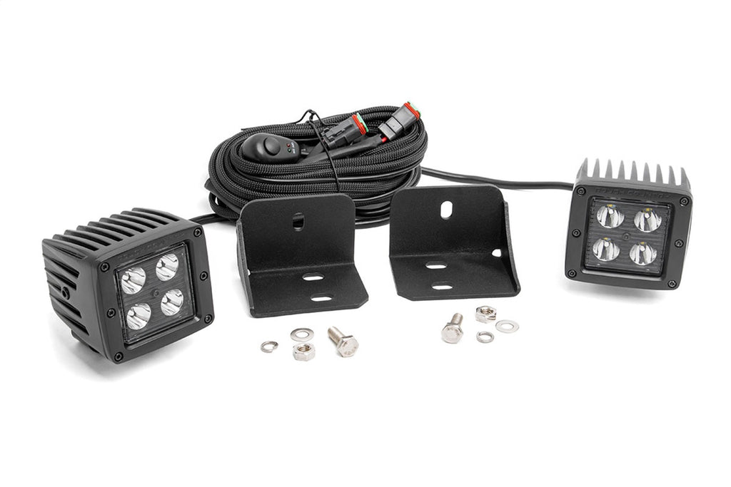 Rough Country 71011 LED Kit for Select Can-Am Defender DPS HD10, Can-Am Defender DPS HD5, Can-Am Defender DPS HD7, Can-Am Defender DPS HD8, Can-Am Defender DPS HD8 CAB, Can-Am Defender DPS HD9, Can-Am Defender DPS HD9 CAB, Can-Am Defender HD10, Can-Am