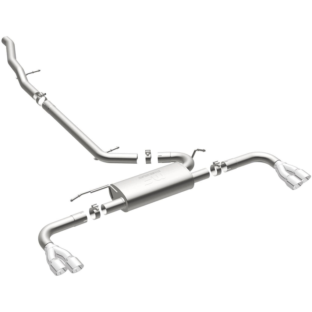 MagnaFlow Exhaust Products 19114 Street Series Polished Cat-Back System for Select GMC Terrain