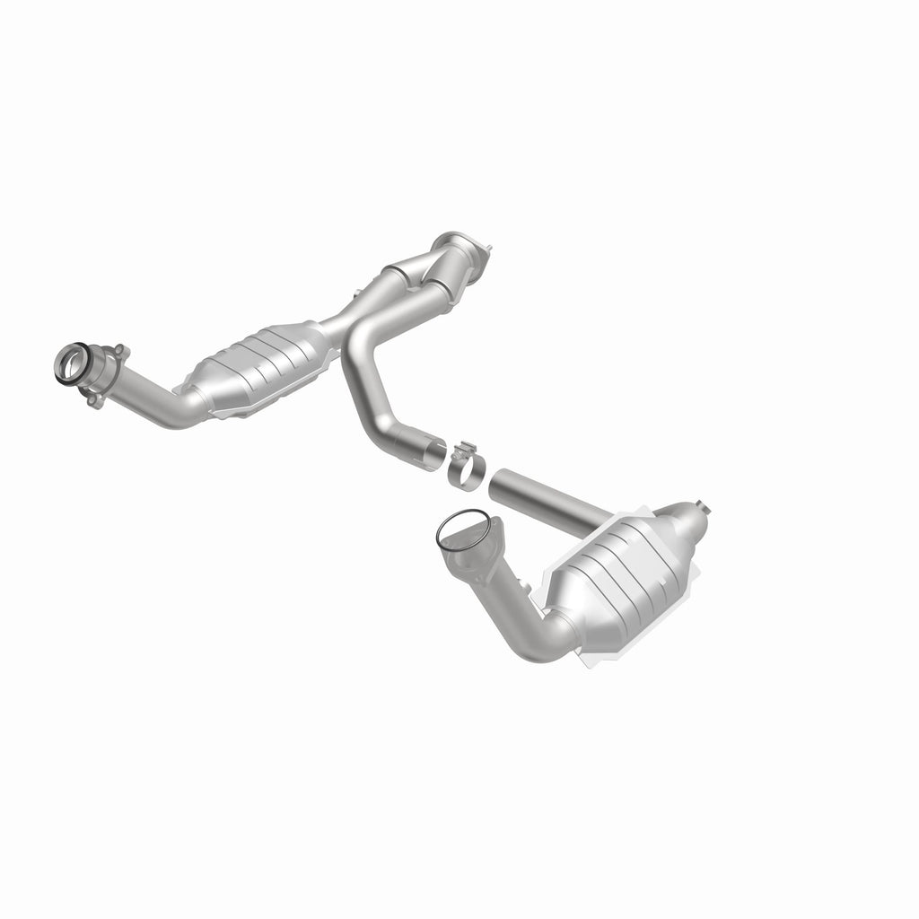 MagnaFlow Exhaust Products 51097 OEM Grade Direct-Fit Catalytic Converter for Select Cadillac Escalade, Chevrolet Avalanche 1500, Chevrolet Silverado 1500, Chevrolet Silverado Classic, Chevrolet Silverado 2500, Chevrolet Suburban 1500, Chevrolet Tahoe,