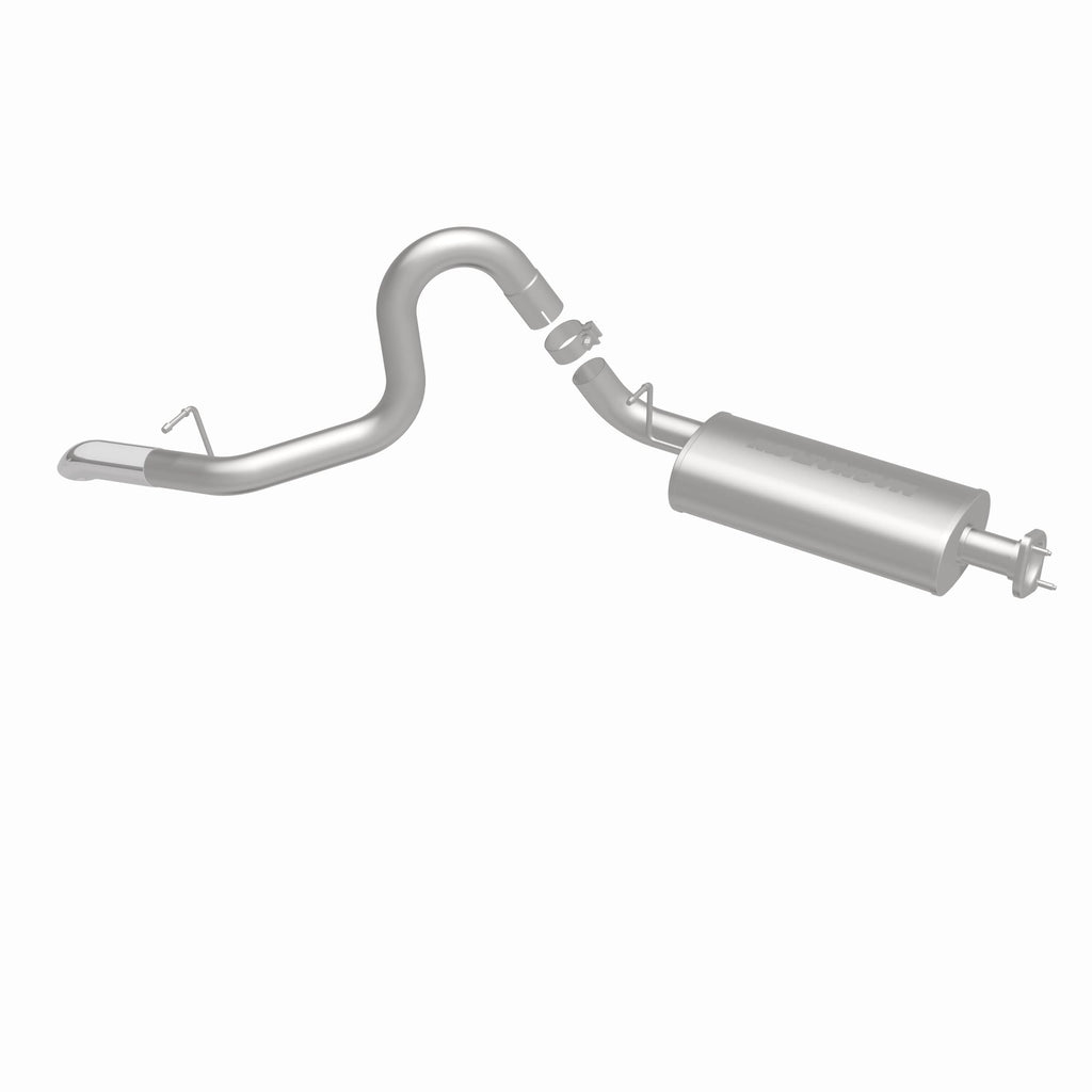 MagnaFlow Exhaust Products 15855 Street Series Polished Cat-Back System for Select Jeep Wrangler