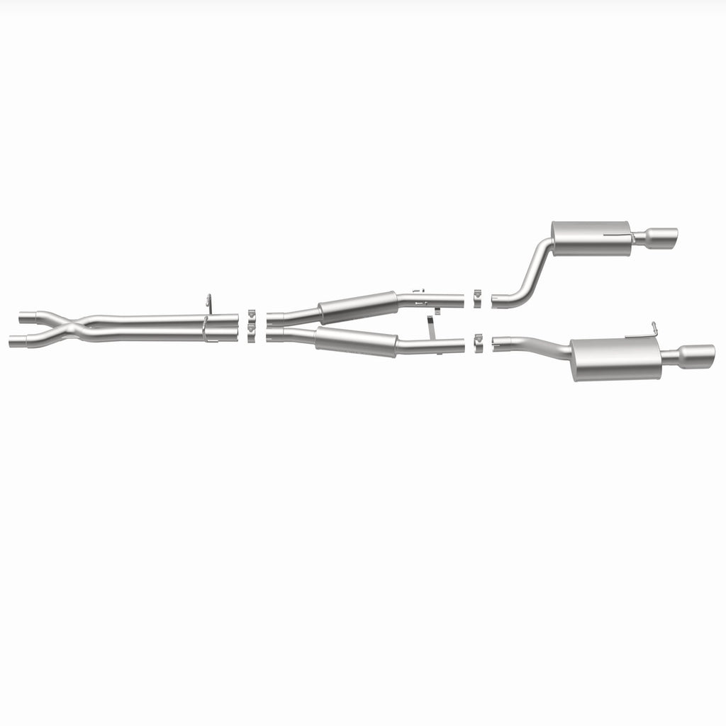 MagnaFlow Exhaust Products 16586 Sport Series Polished Cat-Back System for Select Audi S4
