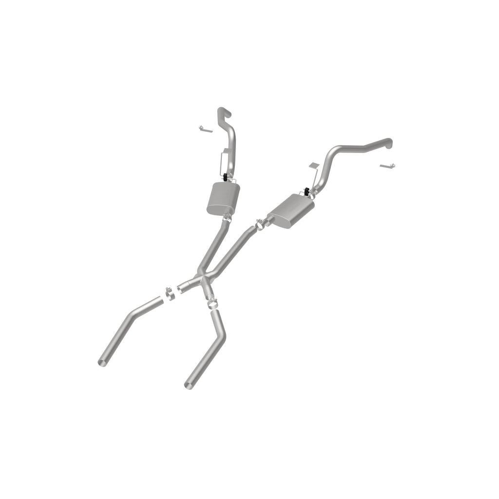 MagnaFlow Exhaust Products 15896 Street Series System for Select Buick Apollo, Chevrolet Camaro, Chevrolet Chevy II, Chevrolet Nova, Oldsmobile Omega, Pontiac Firebird, Pontiac Ventura