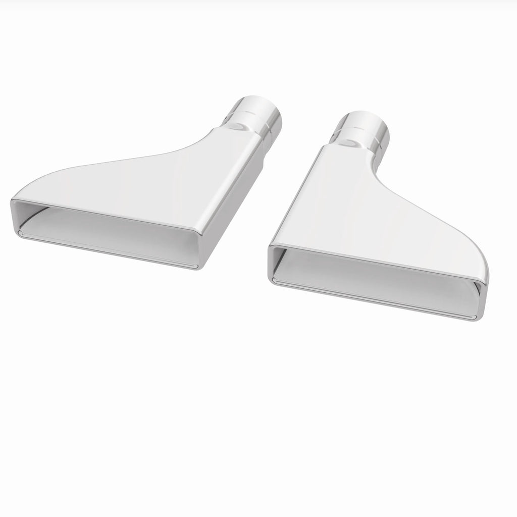 MagnaFlow Exhaust Products 35150 Exhaust Tip Set - Rectangle - 2.25In.