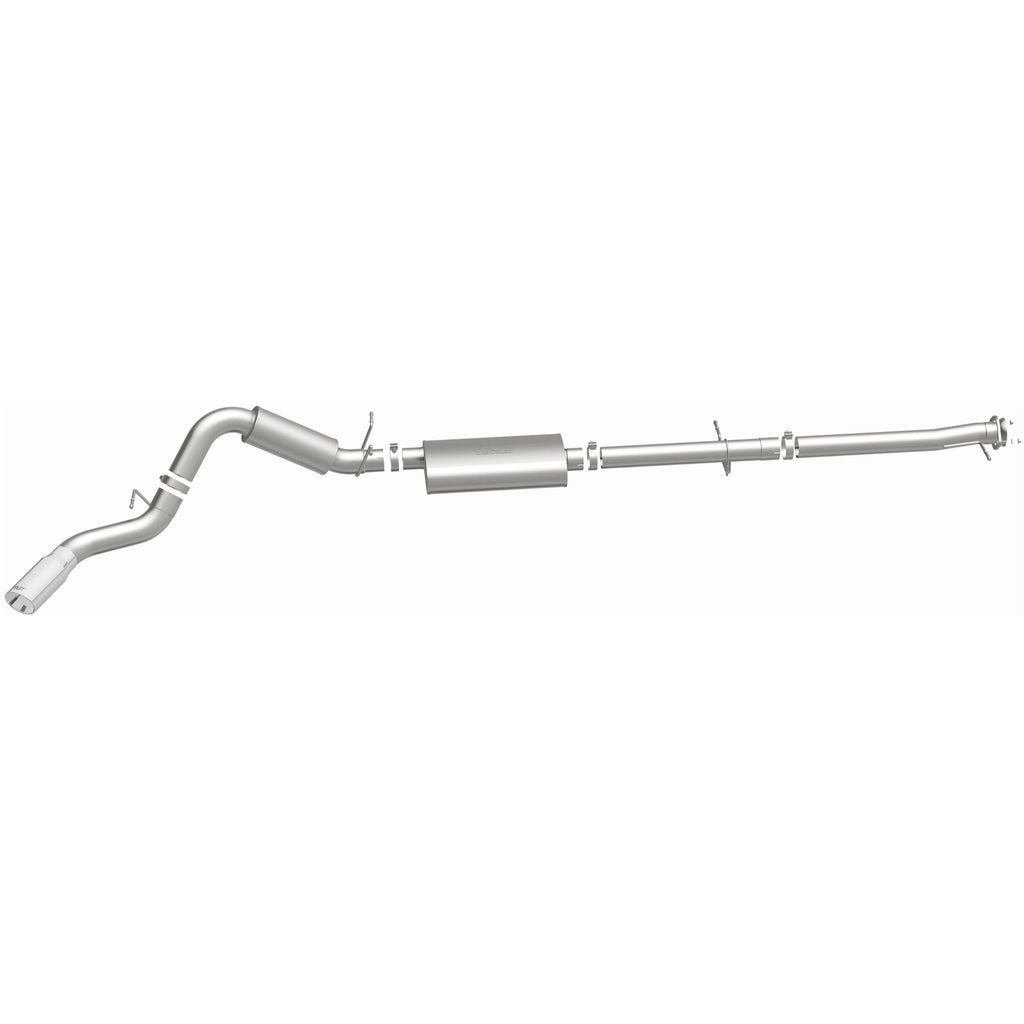 MagnaFlow Exhaust Products 19524 Street Series Polished Cat-Back System for Select Chevrolet Silverado HD, Chevrolet Silverado HD, GMC Sierra HD, GMC Sierra HD
