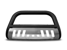 Load image into Gallery viewer, Armordillo 7177260 00-06 Chevrolet Suburban 1500 Classic Bull Bar Matte Black W/Alum. Skid Plate for Select Chevrolet Suburban