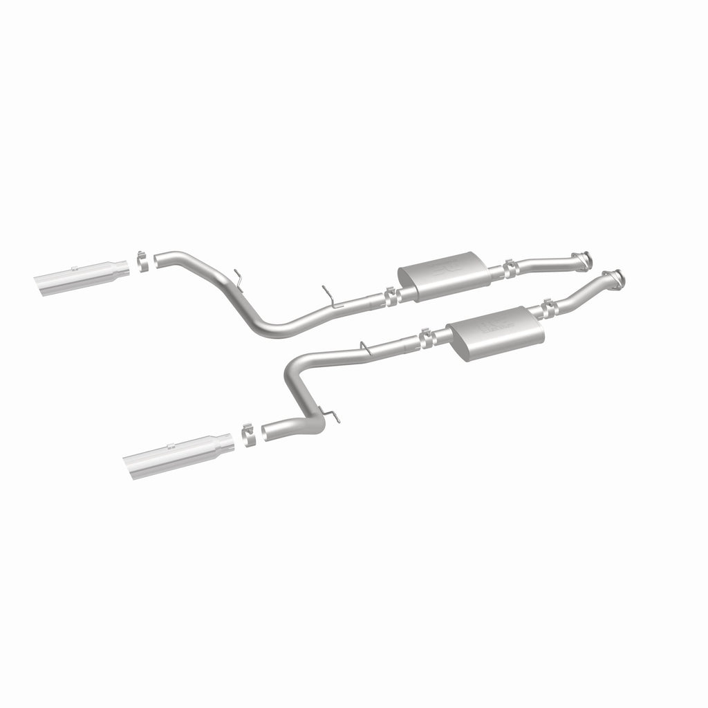 MagnaFlow Exhaust Products 15644 Street Series Polished Cat-Back System for Select Ford Mustang