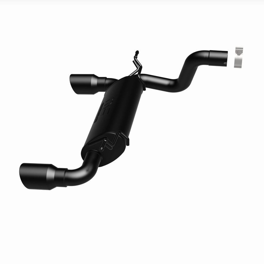 MagnaFlow Exhaust Products 19388 Street Series Black Coated Axle Back System for Select Jeep Wrangler