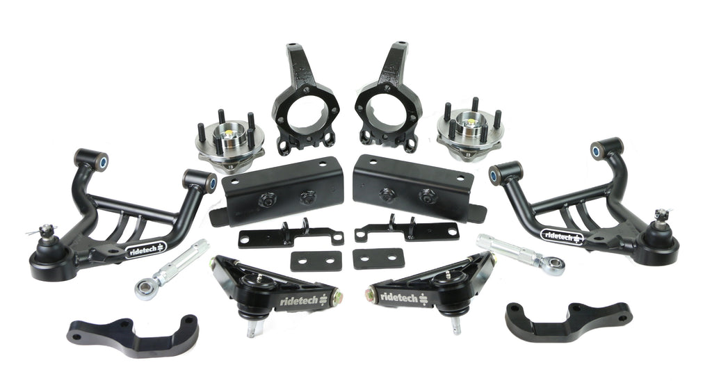 Ridetech-79-93-Ford-Mustang-W-Aftermarket-K-Member-Front-Sla-Suspension-System