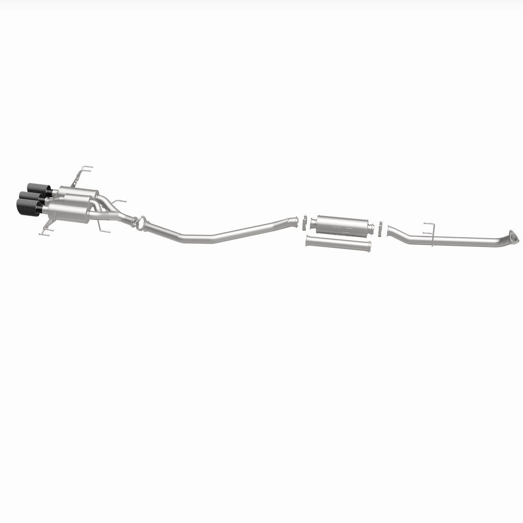 MagnaFlow Exhaust Products 19383 xMOD Series Carbon Fiber Tips Cat-Back System for Select Honda Civic