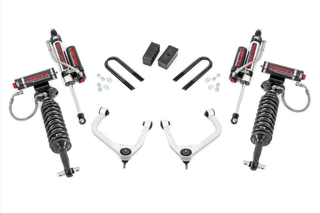 Rough Country 28850_A Suspension Lift Kit w/Shocks for Select GMC Sierra