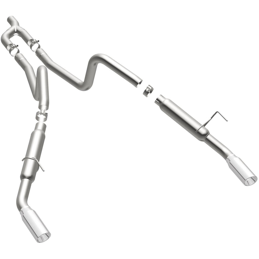 MagnaFlow Exhaust Products 16605 Competition Series Stainless 2.5 in Cat-Back for Select Ford Mustang
