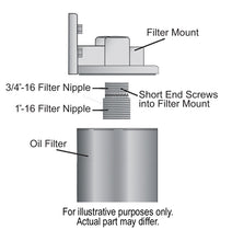 Load image into Gallery viewer, Single-Mount-12-Npt-Side-Ports-Fuel-FilterWater-Separator-Kit