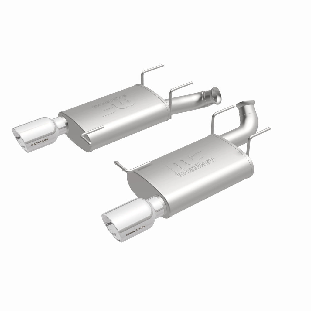 MagnaFlow Exhaust Products 15595 Street Series Polished Axle Back System for Select Ford Mustang