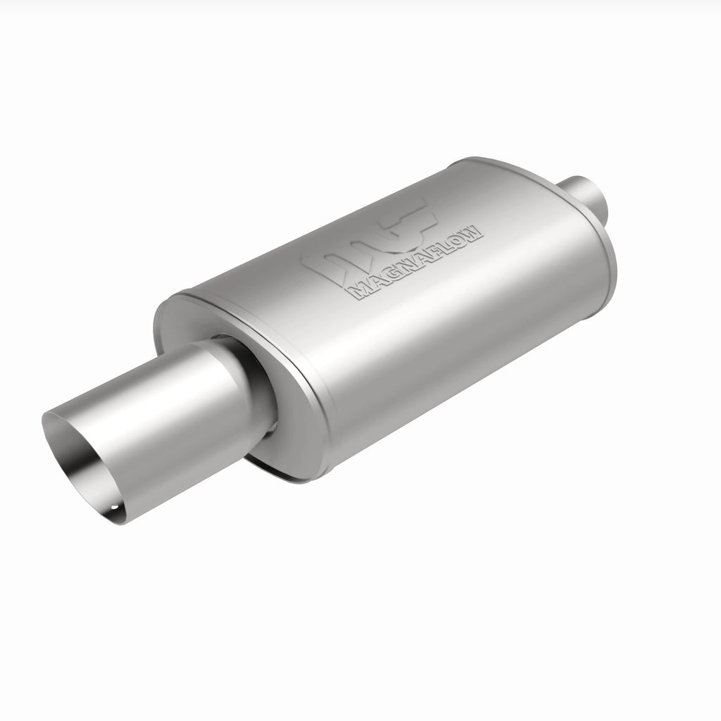 MagnaFlow Exhaust Products 14827 Straight-Through Performance Muffler; 2.25/4in. Center/Center; 5x14x8 Body
