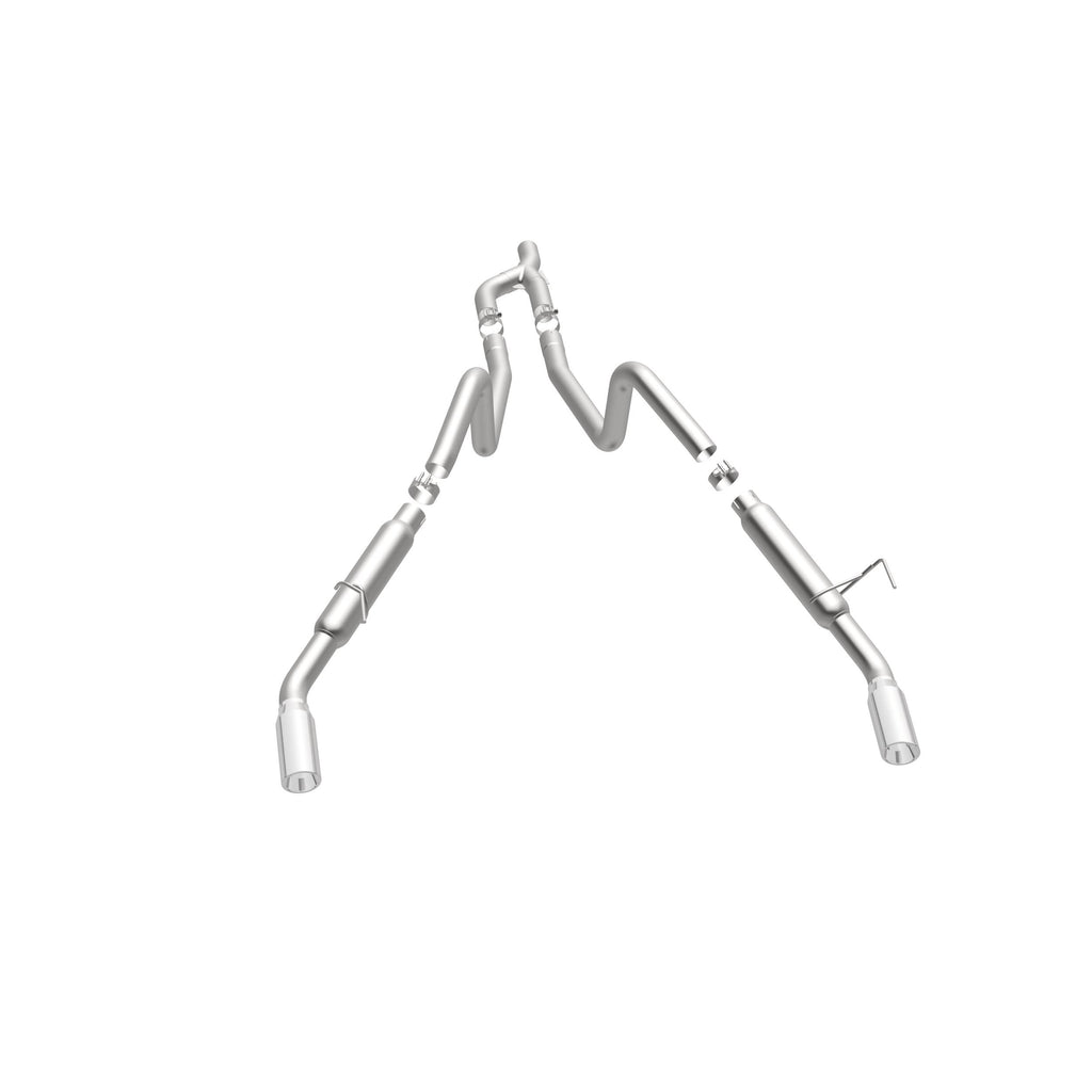 MagnaFlow Exhaust Products 16605 Competition Series Stainless 2.5 in Cat-Back for Select Ford Mustang