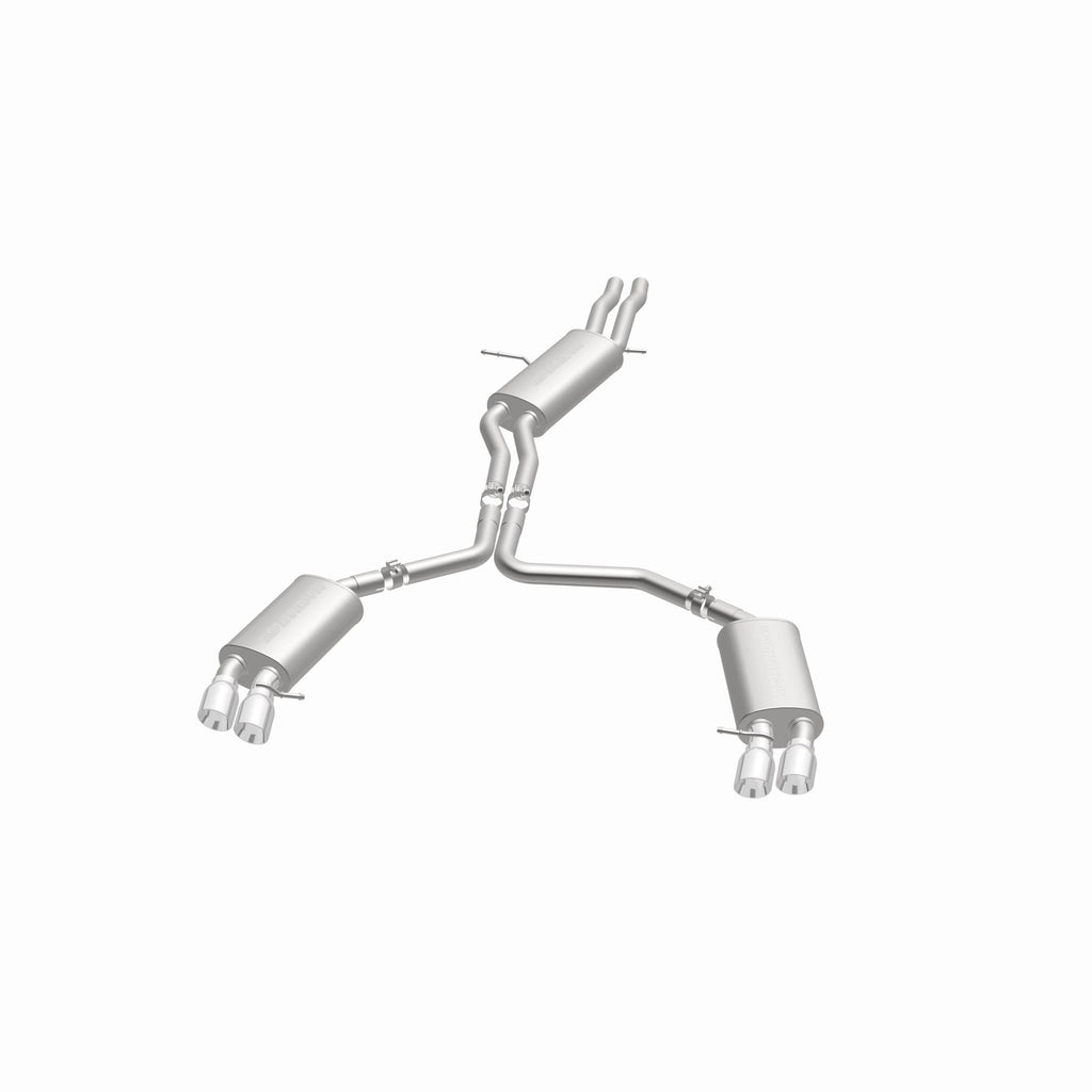 MagnaFlow Exhaust Products 15599 Touring Series Polished Cat-Back System for Select Audi S4
