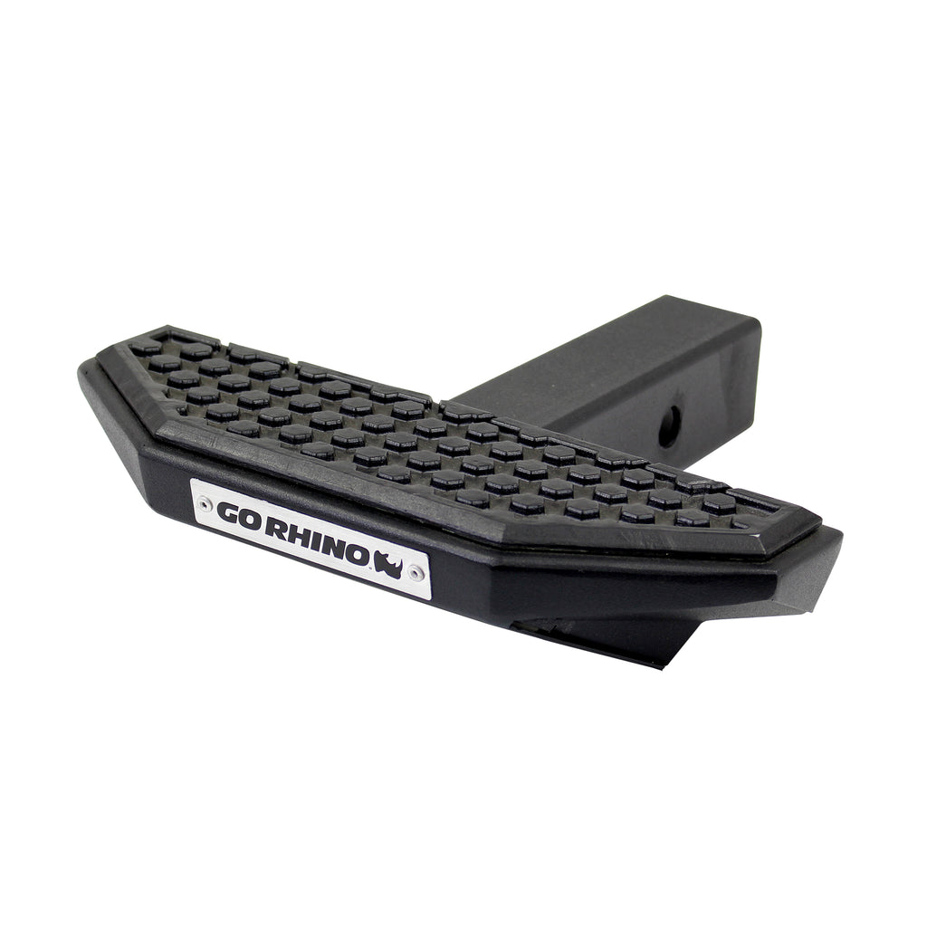 2In-Hitch-Receivers-Universal-Hitch-Step-With-Hex-Pattern-Step-Pad-Black