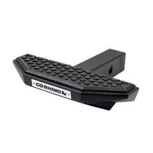 Load image into Gallery viewer, 2In-Hitch-Receivers-Universal-Hitch-Step-With-Hex-Pattern-Step-Pad-Black