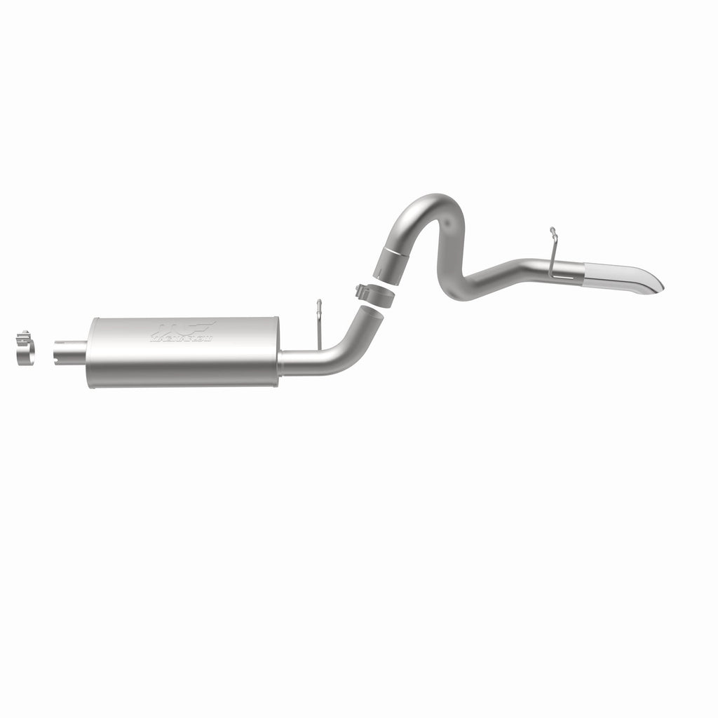 MagnaFlow Exhaust Products 15854 Street Series Polished Cat-Back System for Select Jeep Wrangler