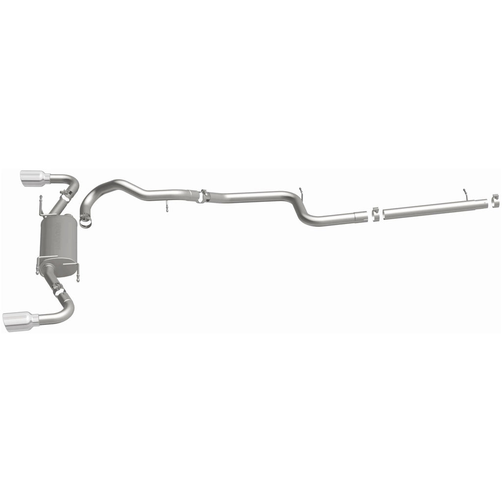 MagnaFlow Exhaust Products 15146 Street Series Polished Cat-Back System for Select Mazda 3