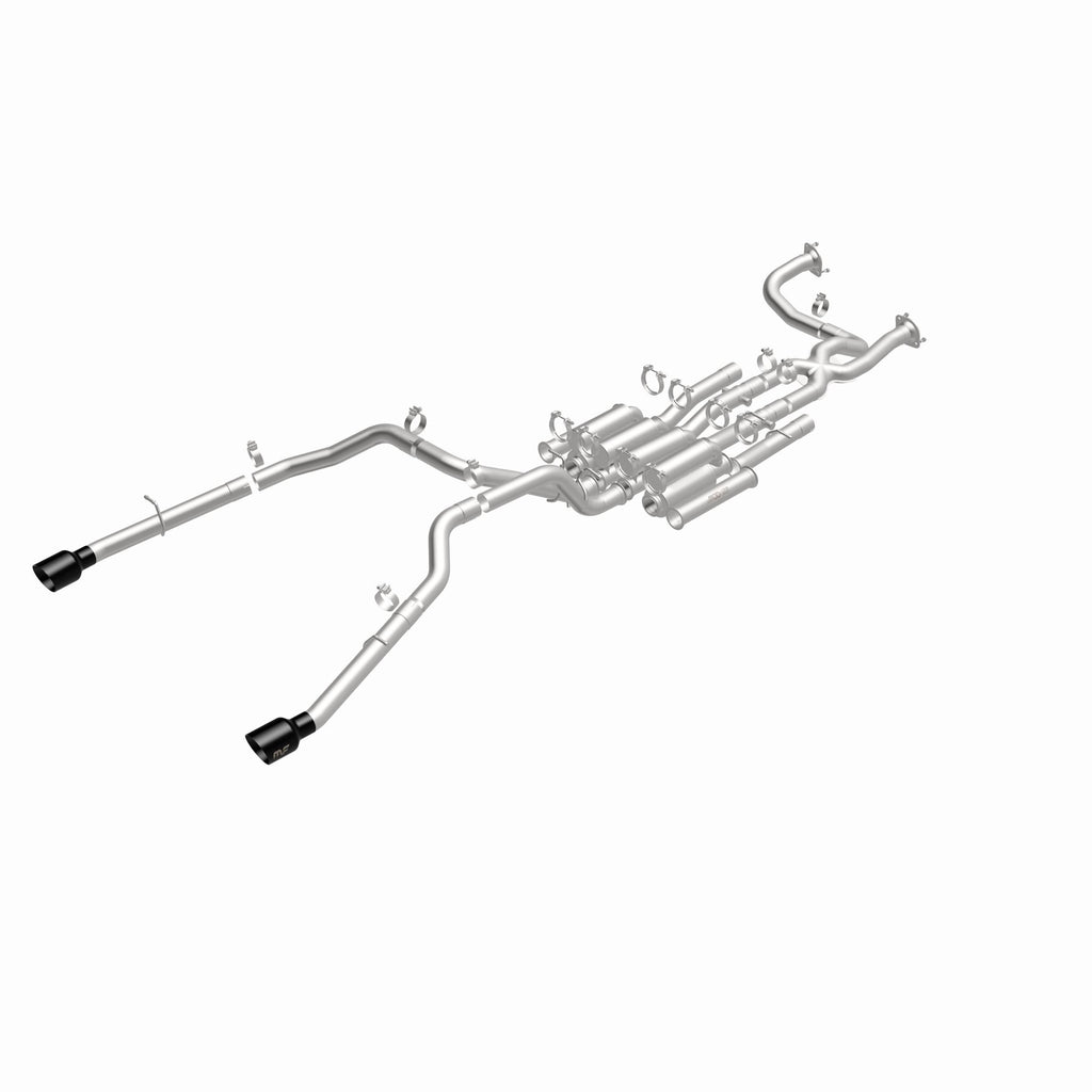 MagnaFlow Exhaust Products 19691 xMOD Series Black Chrome Tips Cat-Back System for Select Ram