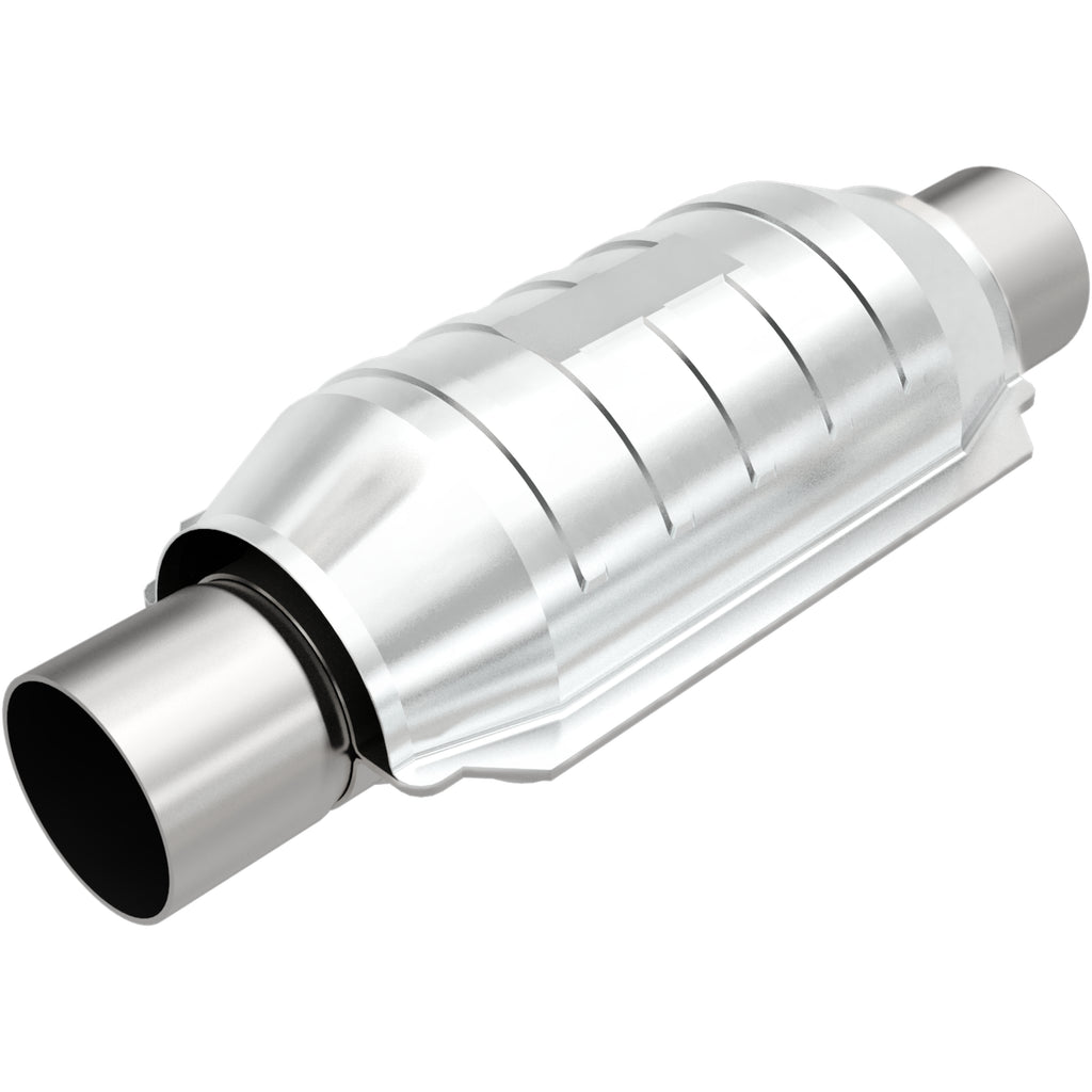 MagnaFlow Exhaust Products 53005 Standard Grade Universal Catalytic Converter for Select Audi 100 Quattro, Audi 200 Quattro, Audi V8 Quattro, Bentley Corniche, Bentley Mulsanne, Bentley T2 Series, Dodge Dakota, Ford Aerostar, Ford Gran Torino, Ford LTD,