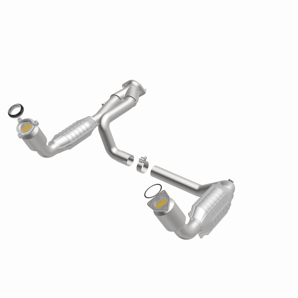 MagnaFlow Exhaust Products 458062 California CARB Direct-Fit Catalytic Converter for Select Cadillac Escalade, Chevrolet Avalanche 1500, Chevrolet Silverado 1500, Chevrolet Suburban 1500, Chevrolet Tahoe, GMC Sierra 1500, GMC Yukon, GMC Yukon XL