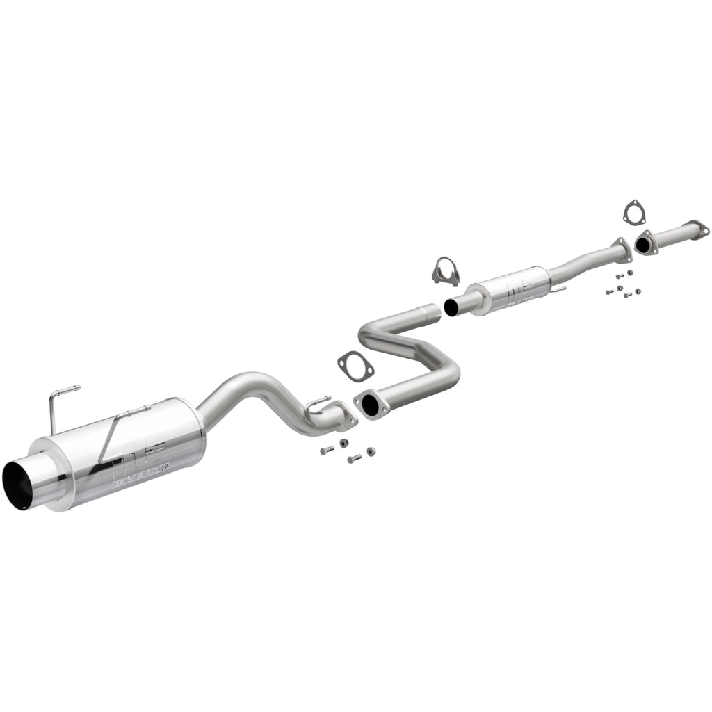 MagnaFlow Exhaust Products 15643 Street Series Polished Cat-Back System for Select Honda Civic