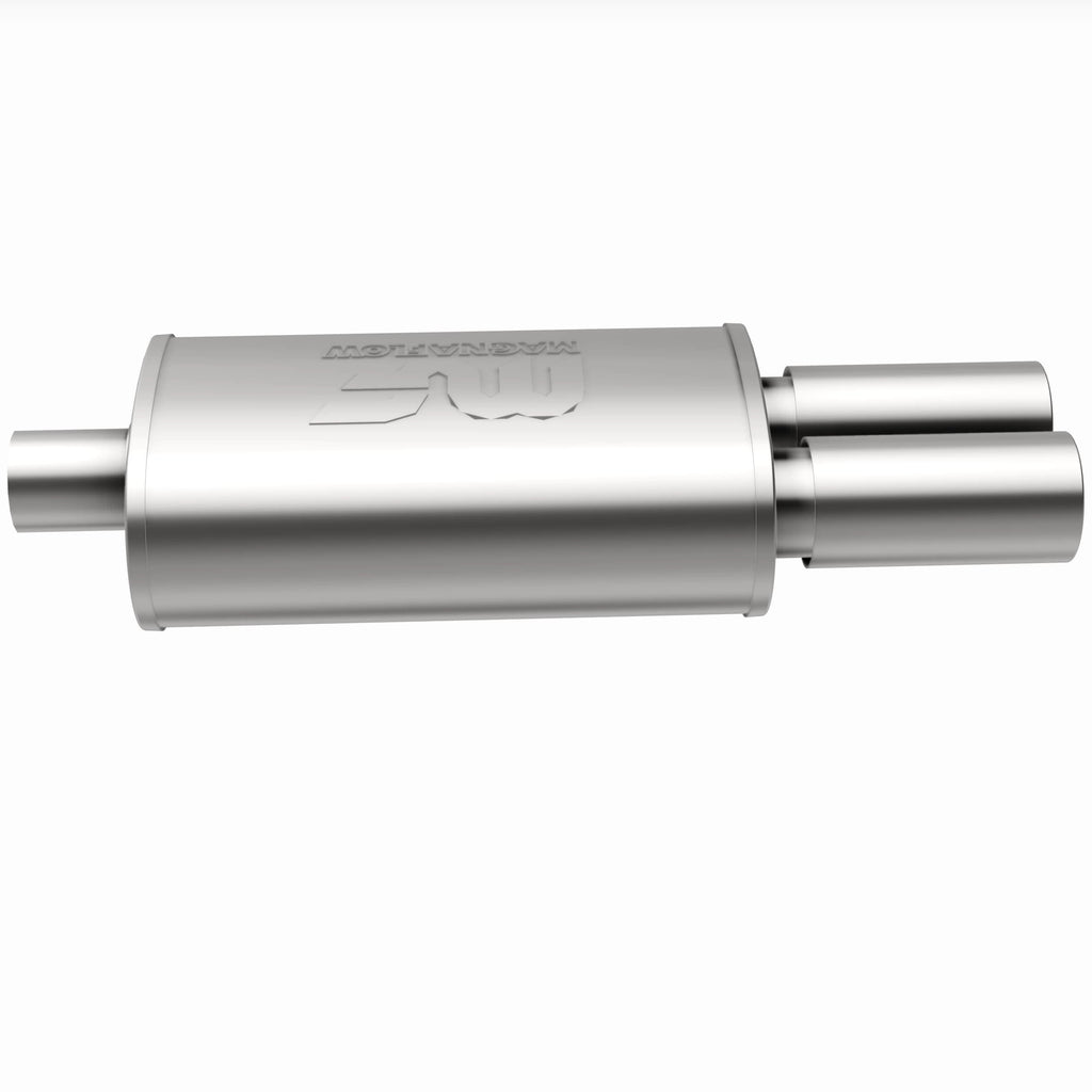 MagnaFlow Exhaust Products 14815 Straight-Through Performance Muffler; 2.25/3.125in. Center/Dual; 5x14x8 Body