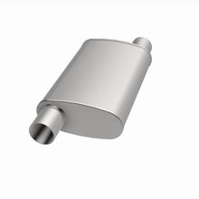 Load image into Gallery viewer, MagnaFlow Exhaust Products 13236 Multi-Chamber Performance Muffler; 2.5in. Offset/Offset; 4x14x9 Body