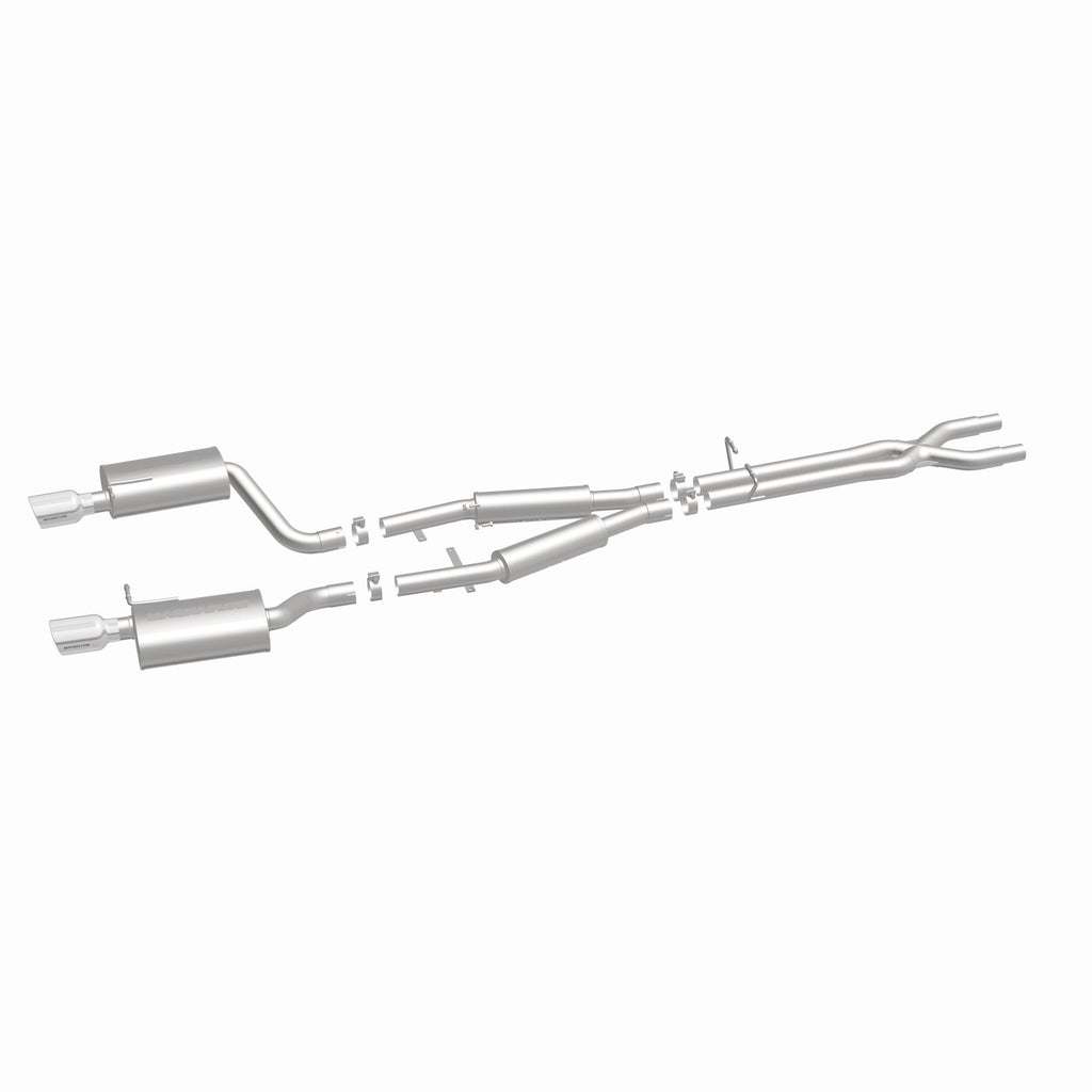 MagnaFlow Exhaust Products 15326 Touring Series Polished Cat-Back System for Select Audi A4 Quattro