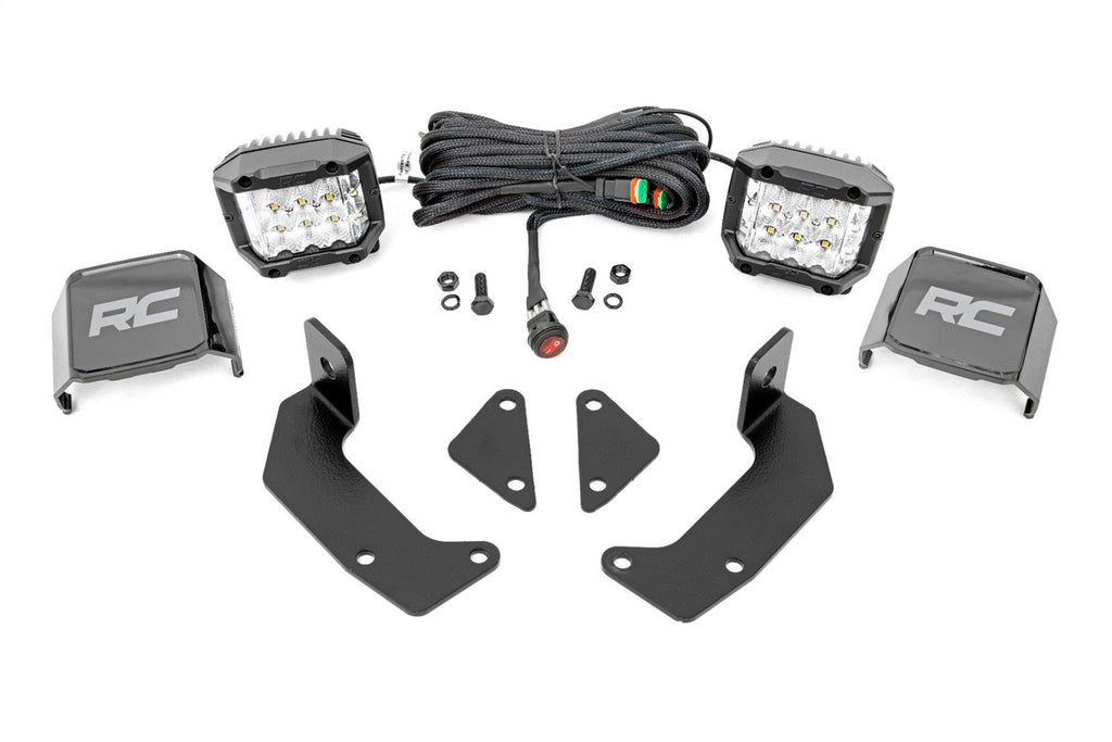 Rough Country 96106 LED Fog Light Kit for Select CFMOTO UFORCE 1000, CFMOTO UFORCE XL, CFMOTO UFORCE U10 Pro