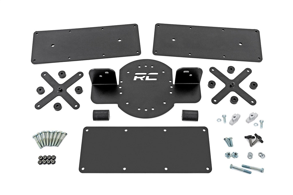 Rough Country 93195 Chainsaw Carrier for Select Can-Am Commander DPS, Can-Am Commander LTD, Can-Am Commander X, Can-Am Commander XT, Can-Am Commander XT-P, Can-Am Commander Max DPS, Can-Am Commander Max XT, Can-Am Defender DPS HD10, Can-Am Defender DPS