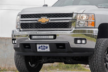 Load image into Gallery viewer, Rough Country 70628 Black Series LED Fog Light Kit for Select Chevrolet Silverado HD, Chevrolet Silverado HD