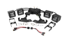 Load image into Gallery viewer, Rough Country 70628 Black Series LED Fog Light Kit for Select Chevrolet Silverado HD, Chevrolet Silverado HD