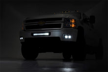 Load image into Gallery viewer, Rough Country 70628 Black Series LED Fog Light Kit for Select Chevrolet Silverado HD, Chevrolet Silverado HD