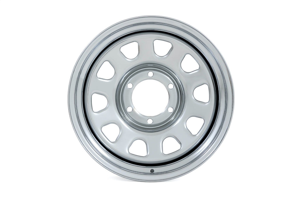 Rough Country RC52-6866C Steel Wheel for Select Dodge W100, Dodge W100 Pickup, Ford Bronco II, Ford Explorer, Ford Ranger, Jeep Cherokee, Jeep Comanche, Jeep Grand Cherokee, Jeep Liberty, Jeep Patriot, Jeep TJ, Jeep Wagoneer, Jeep Wrangler, Mazda B3000,