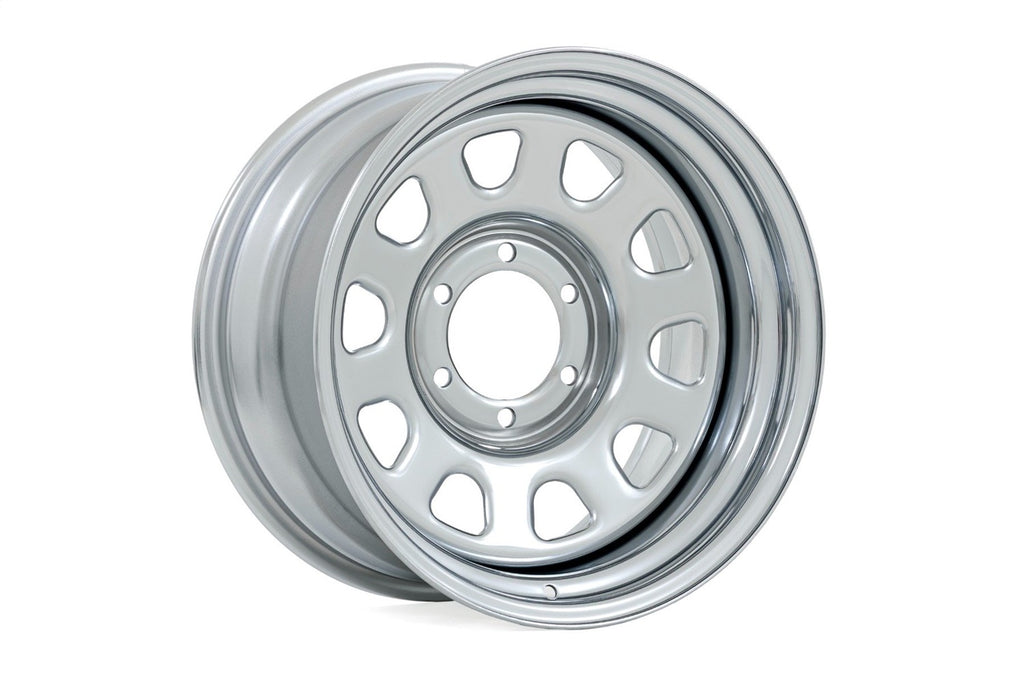 Rough Country RC52-6866C Steel Wheel for Select Dodge W100, Dodge W100 Pickup, Ford Bronco II, Ford Explorer, Ford Ranger, Jeep Cherokee, Jeep Comanche, Jeep Grand Cherokee, Jeep Liberty, Jeep Patriot, Jeep TJ, Jeep Wagoneer, Jeep Wrangler, Mazda B3000,