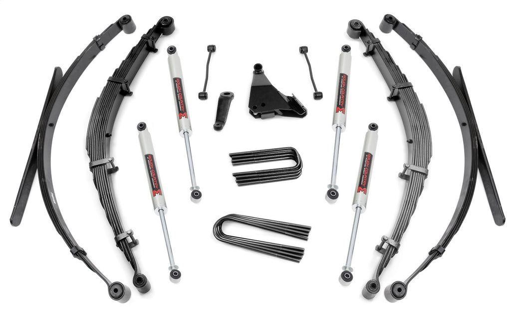 Rough Country 49240 Suspension Lift Kit w/Shocks for Select Ford F-250 Super Duty, Ford F-350 Super Duty