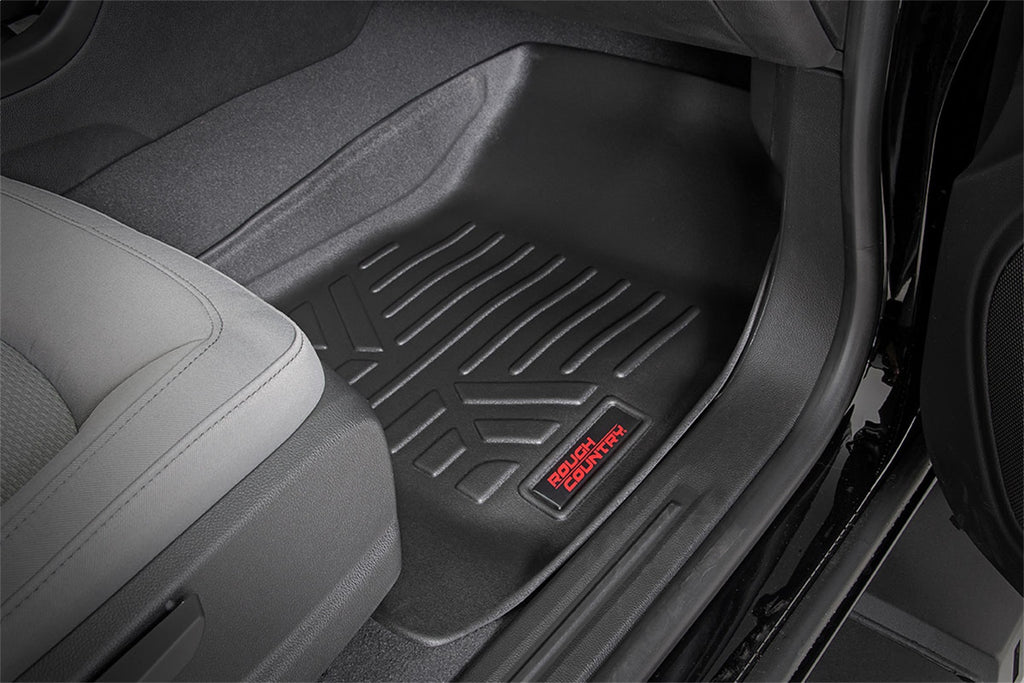 Rough Country M-21513 Heavy Duty Floor Mats for Select Chevrolet Colorado, GMC Canyon