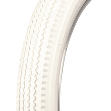Load image into Gallery viewer, Coker 79225 28X3 (CL) COKER ZIGZAG/RIBD ALLWHITE for Select Cadillac Model A, Cadillac Model K, Ford Model AC, Ford Model C, Oldsmobile Model 6C, Oldsmobile Model B