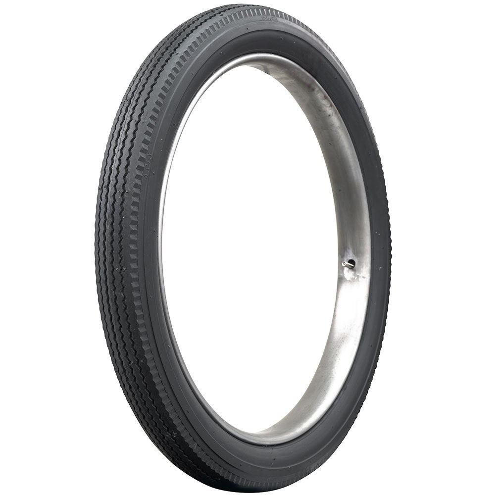 Coker 79200 28X3 (CL) COKER ZIG ZAG/RIBBED BLACK for Select Cadillac Model A, Cadillac Model K, Ford Model AC, Ford Model C, Oldsmobile Model 6C, Oldsmobile Model B