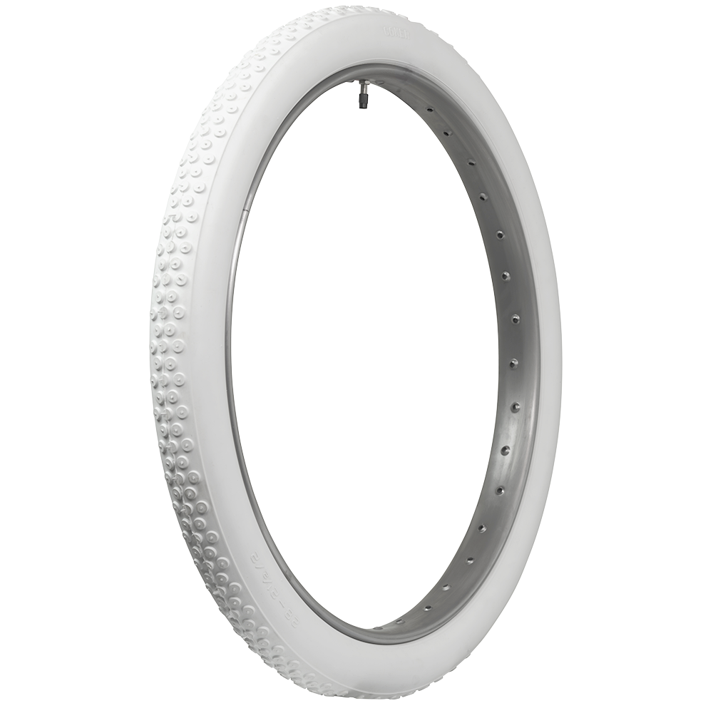 Coker 79350 28X2 1/2 (CL) COKER BUTTON TREAD ALL WHI