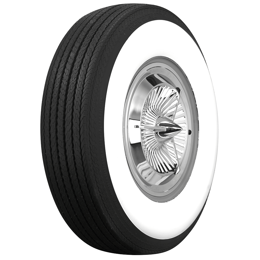 Coker 62861 H78-15 COKER 4 7/16" WW for Select Buick Centurion, Buick LeSabre, Buick Riviera, Buick Wildcat, Chevrolet Bel Air, Chevrolet Biscayne, Chevrolet Blazer, Chevrolet C10, Chevrolet C10 Pickup, Chevrolet C10 Suburban, Chevrolet Caprice,