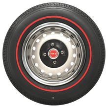 Load image into Gallery viewer, Coker 57986 185R15 COKER 3/8" REDLINE for Select AC Aceca, AC Greyhound, AC Shelby Cobra, Alvis TA21, Alvis TB21, Alvis TE21, Armstrong-Siddeley Sapphire, Aston Martin DB4, Aston Martin DB5, Aston Martin DB6, Austin A90, Austin Westminster, BMW 2600, BMW
