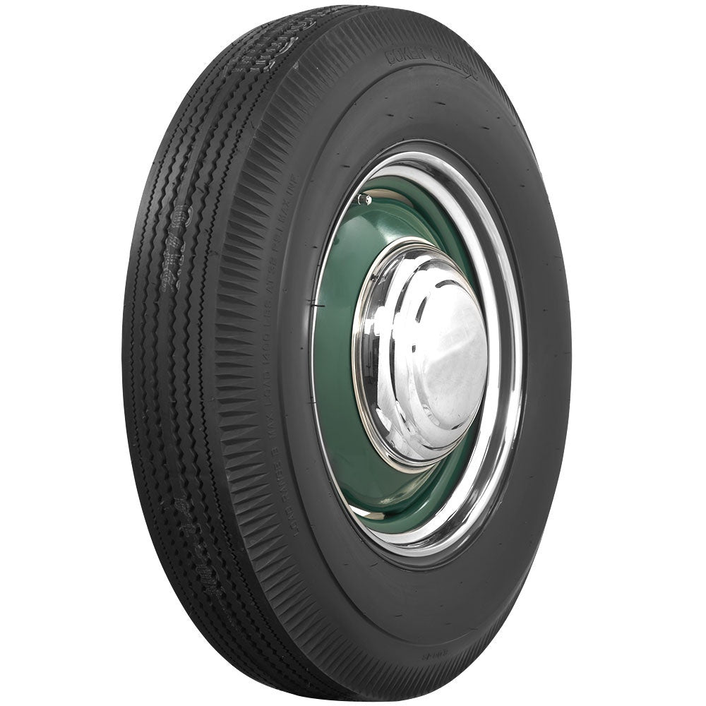 Coker 65700 600-16 COKER BLACK for Select Alfa Romeo 1900C, Alvis TA14, Aston Martin DB, Aston Martin DB2, Aston Martin DB2-4, Aston Martin DB4, BMW 507, Bristol 404, Bristol 406, Bristol 407, Bristol 408, Bristol 409, Chevrolet Fleetmaster, Chevrolet JA