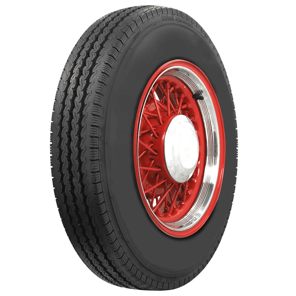 Coker 64308 550R16 COKER BLACK for Select AC Ace, AC Aceca, AC Greyhound, Alfa Romeo 1900, Arnolt-Bristol Bolide, Austin A70, Austin A90, Austin Atlantic, BMW 501, BMW 501A, BMW 501B, Bristol 400, Bristol 401, Bristol 402, Bristol 403, Bristol 404, Ford