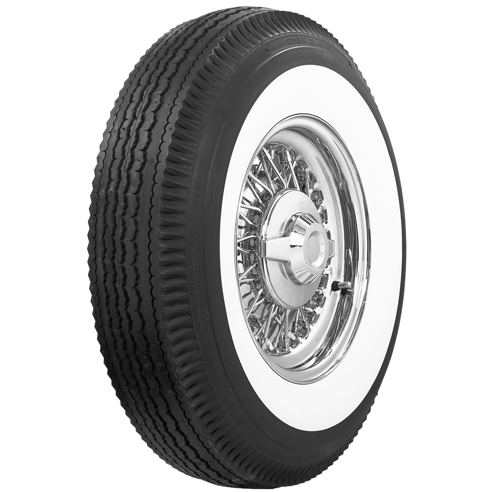 Coker 59600 760-15 COKER 3" WW for Select Buick Century, Buick Estate Wagon, Buick Invicta, Buick LeSabre, Buick Riviera, Buick Skylark, Buick Special, Buick Super, Buick Wildcat, Chrysler 300, Chrysler Windsor, Chrysler Windsor Series, DeSoto Firedome,