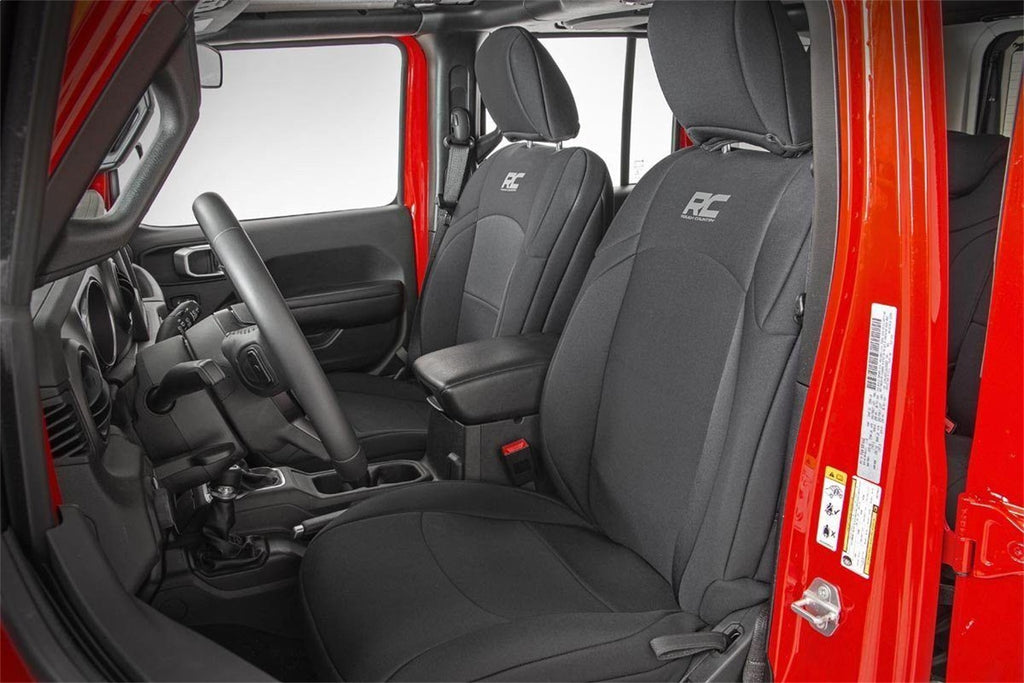 Rough Country 91012 Seat Cover Set for Select Jeep Wrangler