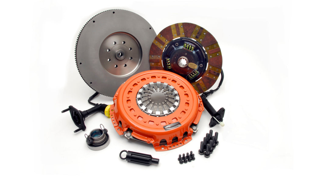 Dual-Friction,-Clutch-Pressure-Plate,-Disc,-And-Flywheel-Set